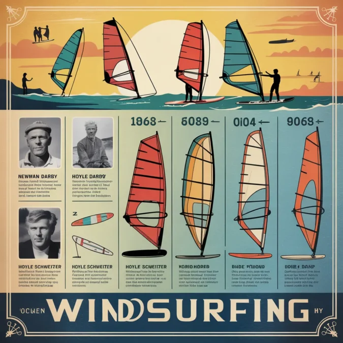 windsurfing invented